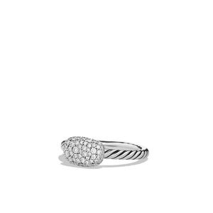 David Yurman Petite Pave Ring With Diamonds